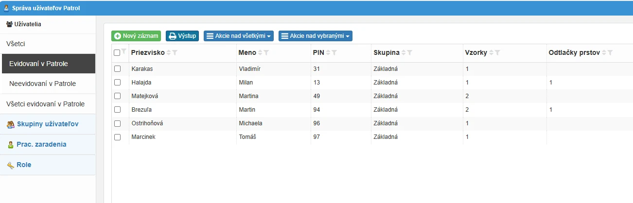 User management